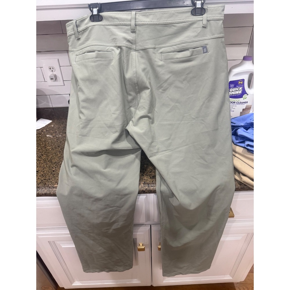 Free Fly Mens Nomad Pants Sage Green Technical Chino Stretch‎ 40x32